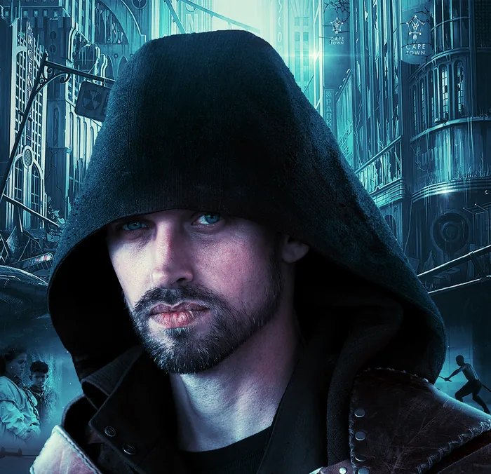 Eric Uys as Dante, hooded