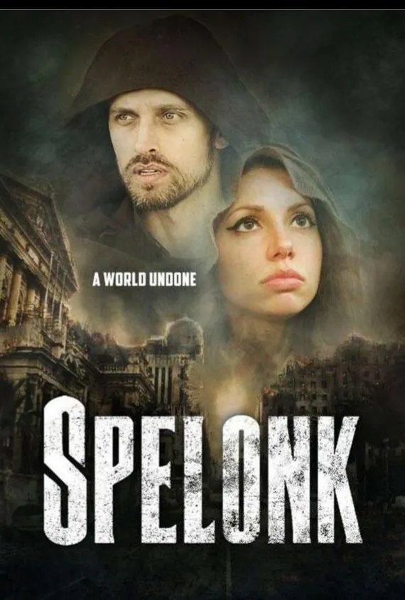 Cover of the Spelonk novel showing Dante and Ophelia