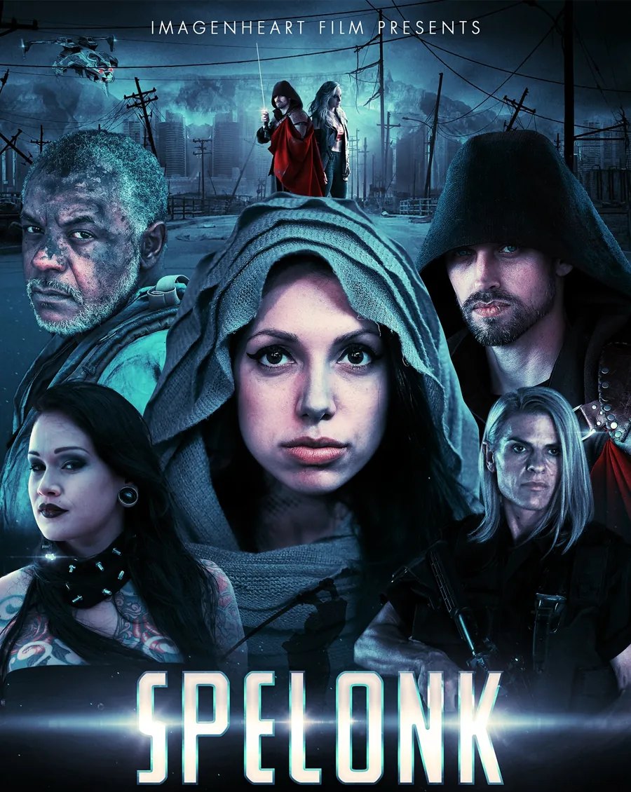 Collage poster featuring six characters