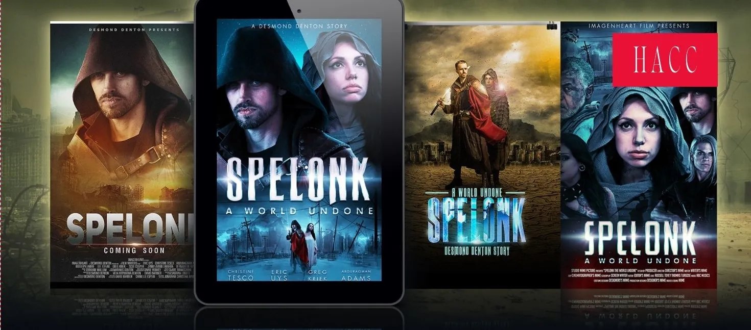 Spelonk Cape Town premiere screening poster wall